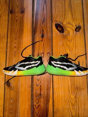 Kid’s Black & Green Puma Athletic Sneakers